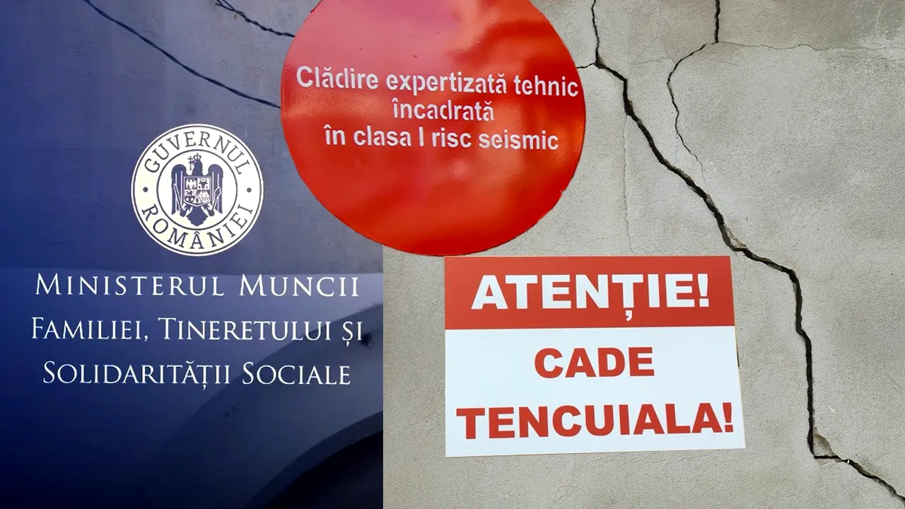 După dezvăluirile Gândul, Ministerul Muncii oprește mutarea direcțiilor pentru Tineret și Familie în clădirea cu bulină roșie. Se caută urgent un nou sediu, după expirarea chiriei în decembrie