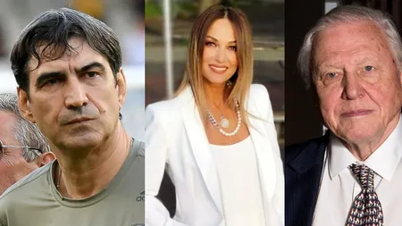 8 MAI, calendarul zilei: David Attenborough împlinește 99 de ani, Victor Pițurcă 69/ Anca Țurcașiu face 55 de ani