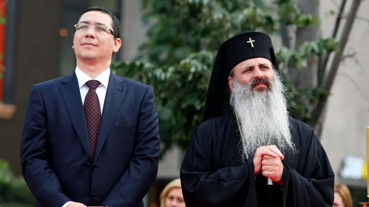 Reacția Mitropoliei Moldovei după ce un preot din Iași i-a spus lui Ponta că muncește 