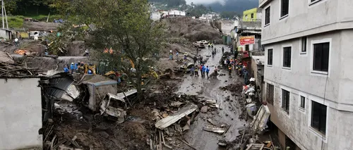 Alunecări de teren în Ecuador. Cel puțin 11 persoane au murit, iar peste 30 au fost rănite