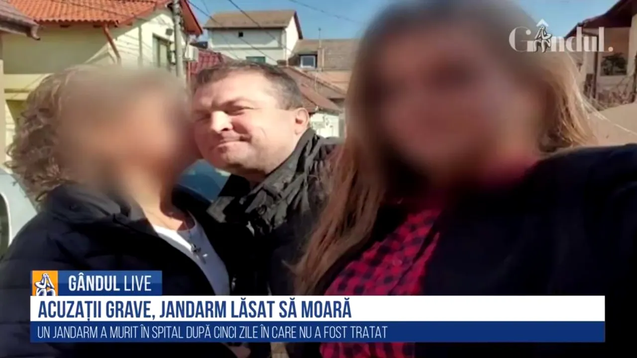 Fiica unui jandarm care a fost rănit în misiune acuză: Medicii din spital l-au băgat în pământ cu zile! - VIDEO