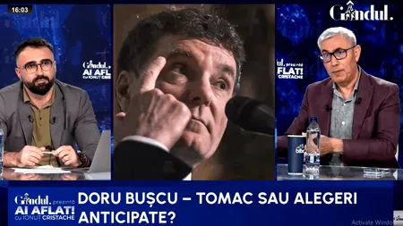 Dilema lui Nicușor Dan în plină criză politică. Doru Bușcu: El nu vrea alegeri anticipate
