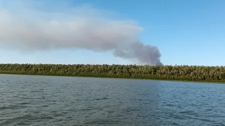 Norul de fum care a stârnit speculațiile gălățenilor. Ce explicații au găsit cetățenii