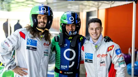 Andrei Muntean și Robert Glință s-au dat cu 258 km la oră pe circuit