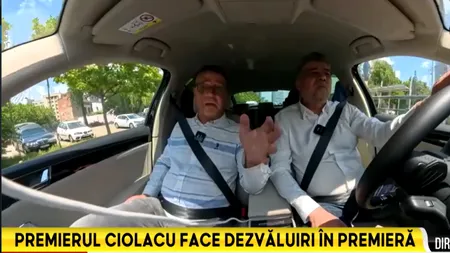 Marcel Ciolacu s-a pus în locul unui ȘOFER, blocat în traficul din zona Pipera: 