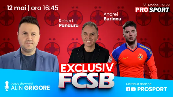 EXCLUSIV FCSB, azi de la 16:45. Fostul fotbalist al roș-albaștrilor analizează situația delicată a campioanei