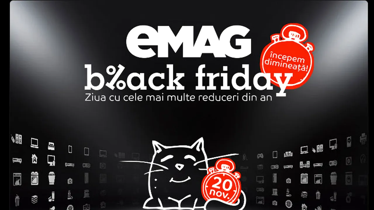 Cât a vândut eMAG de Black Friday