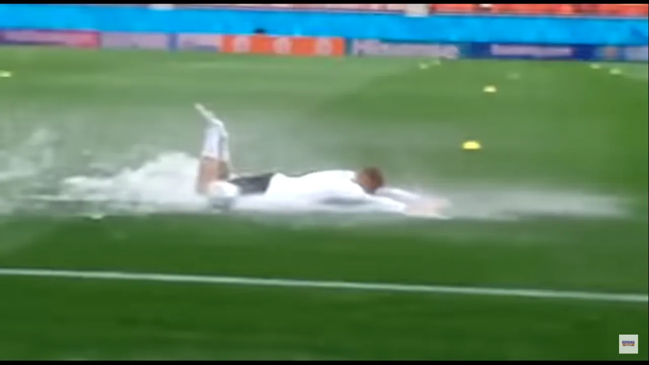 Ploaia torențială a făcut ravagii pe Arena Națională. Austria și-a anulat antrenamentul