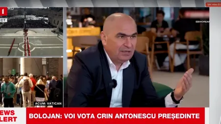 Ilie Bolojan: „Nu mă ascund că am încredere că Crin Antonescu poate să fie președinte bun pentru România”