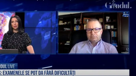 GÂNDUL LIVE. Gabriel Ispas, fost secretar de stat în Ministerul Educației: Trebuie să terminăm cu cârpeala și să gândim soluții integrate. Cum ar putea fi organizate examenele elevilor din clasele a VIII-a și a XII-a