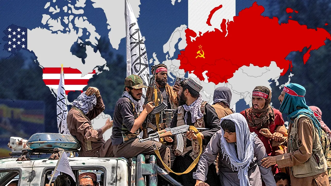Cum evenimentele din Afganistan - o țară fundamentalistă, parțial primitivă - au prefigurat prăbușirea Uniunii Sovietice și au clătinat poziția SUA de hegemonie mondială. Atât URSS, cât și SUA au comis o eroare fatală