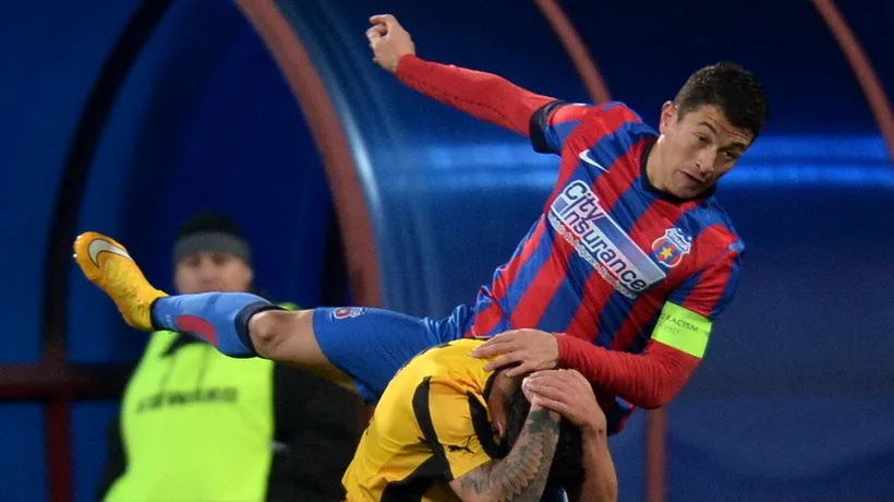 Steaua a învins FC Botoșani, scor 2-0, în Liga I. Rusescu a revenit pe teren iar Prepeliță a reușit o dublă