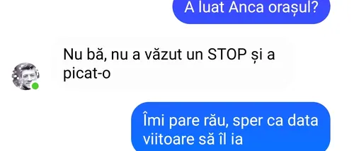 Bancul de luni | „A luat Anca orașul?