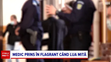 Medic din Alba, surprins în flagrant în timp ce lua 500 de euro mită. Medicul mai fusese condamnat în urmă cu 10 ani pentru aceleași fapte