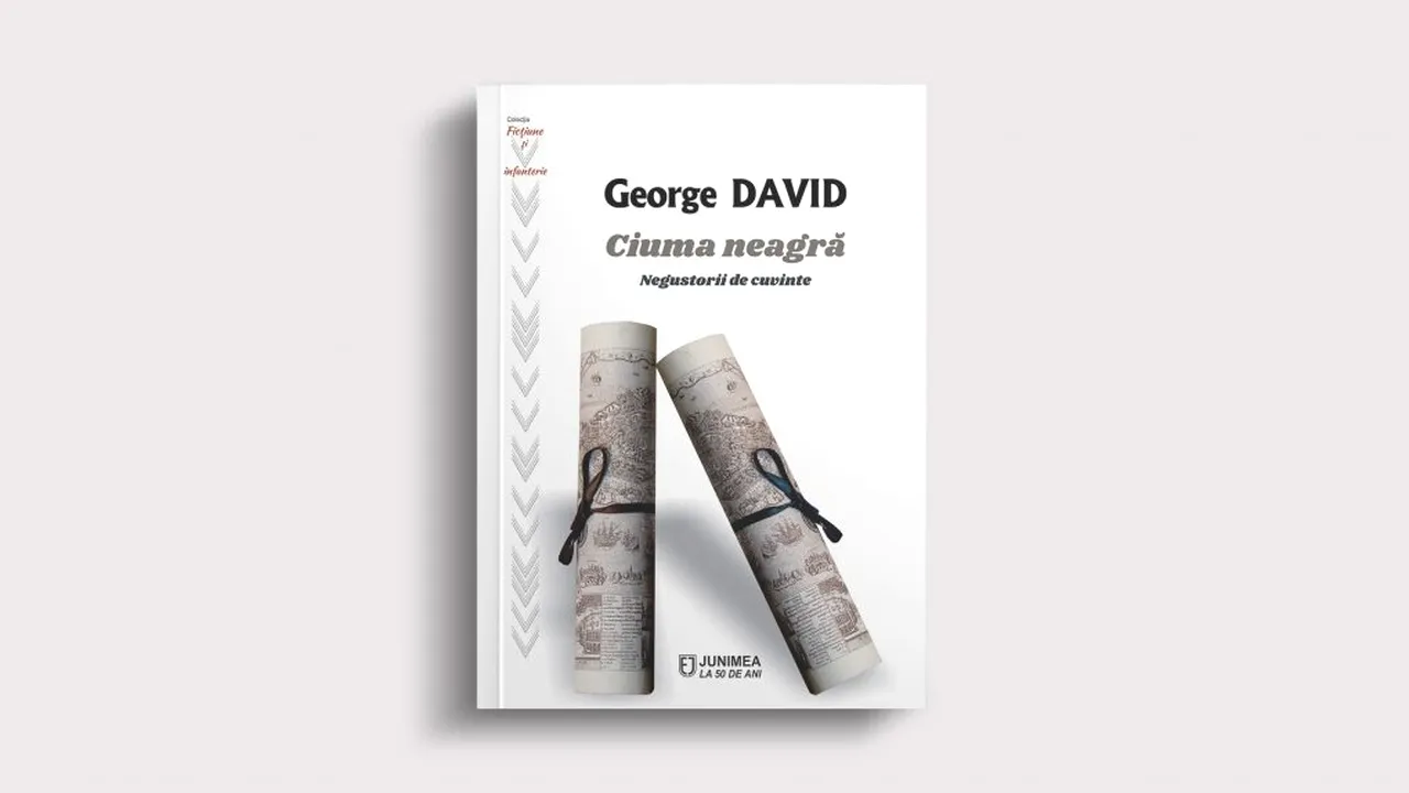 Recomandare de carte. Ciuma neagră. Negustorii de cuvinte, un roman de George David