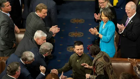 Congresul SUA a aprobat proiectul de lege blocat de șase luni. UCRAINA primește 61 miliarde de dolari