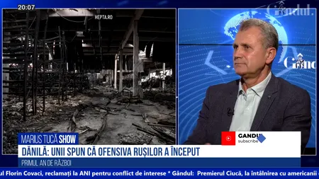 VIDEO | Generalul (r) Ștefan Dănilă, concluzii la un an de război: „Rușii au distrus foarte mult. Ucraina a reușit să facă față”