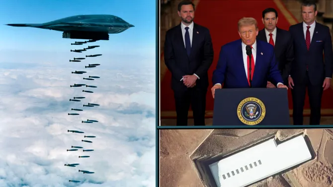 Statele Unite au bombardat Iranul, vizând siturile nucleare Fordow, Natanz și Esfahan. Donald Trump: Acum este timpul pentru PACE!