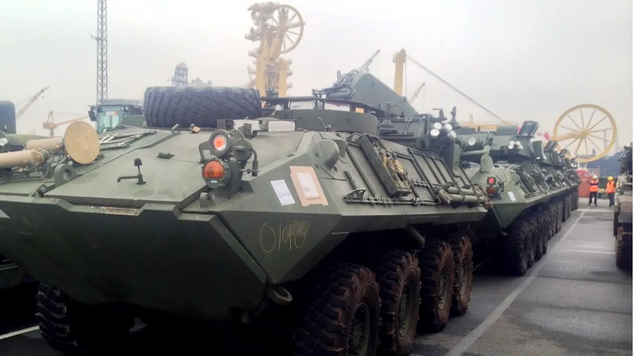 Ce armament greu aduc SUA în Bulgaria, sub comanda unității de la Mihail Kogălniceanu