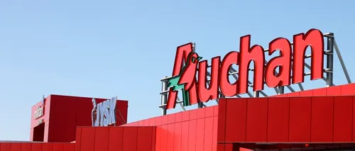 Auchan trece pe locul doi în topul lanțurilor de hipermarketuri din România după preluarea Real