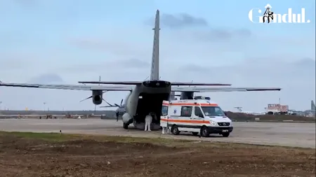 GÂNDUL LIVE. Nu mai sunt locuri la ATI în București. Pacienții cu COVID-19, duși cu avionul în unități medicale din Moldova