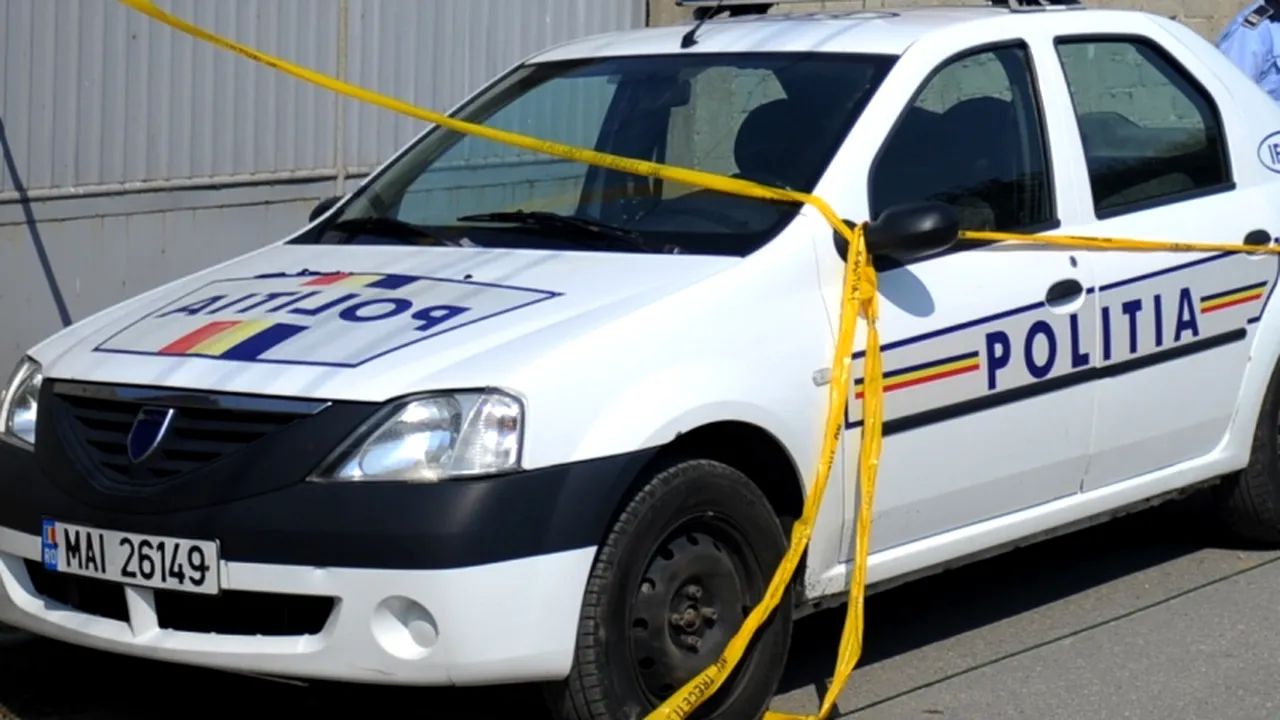 Bolnav psihic violent, imobilizat  cu gaze lacrimogene și armamentul din dotare