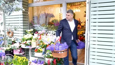Pe 1 Martie, PREMIERUL cumpără flori românești și le dăruiește doamnelor de la Guvern