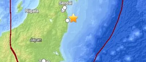 Cutremur cu magnitudinea de 5,2 în prefectura japoneză Fukushima