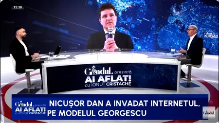 Nicușor Dan îi ia locul lui Georgescu pe TikTok. Doru Bușcu: Este greu de crezut că în afara Capitalei, o să devină o iubire explozivă în restul țării