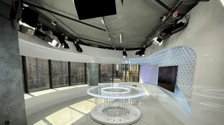 Cum arată noile platouri ale B1 TV. Televiziunea trece la emisia HD | FOTO, VIDEO