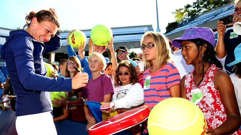 Belinda Bencic i-a mulțumit Simonei Halep că a acceptat să joace cu ea la dublu