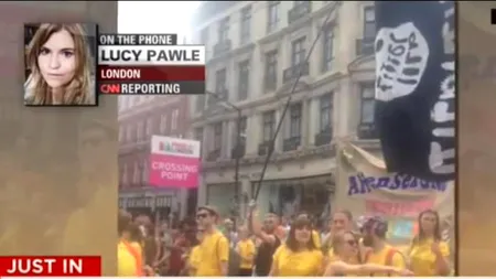 Gafă de proporții la CNN, în timpul unei relatări de la o paradă gay. 