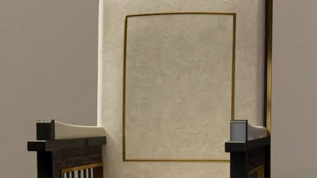 Scaunul folosit de Papa, la Blaj, plin de simboluri: A fost folosit lemn din închisorile comuniste Sighet și Gherla - FOTO