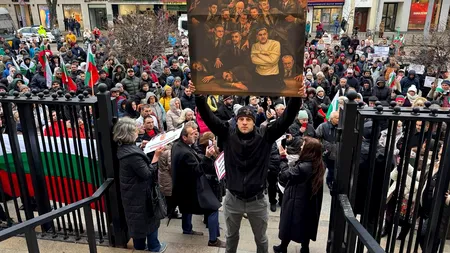 Bulgarii se luptă cu „mafia” în stradă: protestează în fața instanțelor pentru cei care au fost arestați la protestele anti-guvernamentale