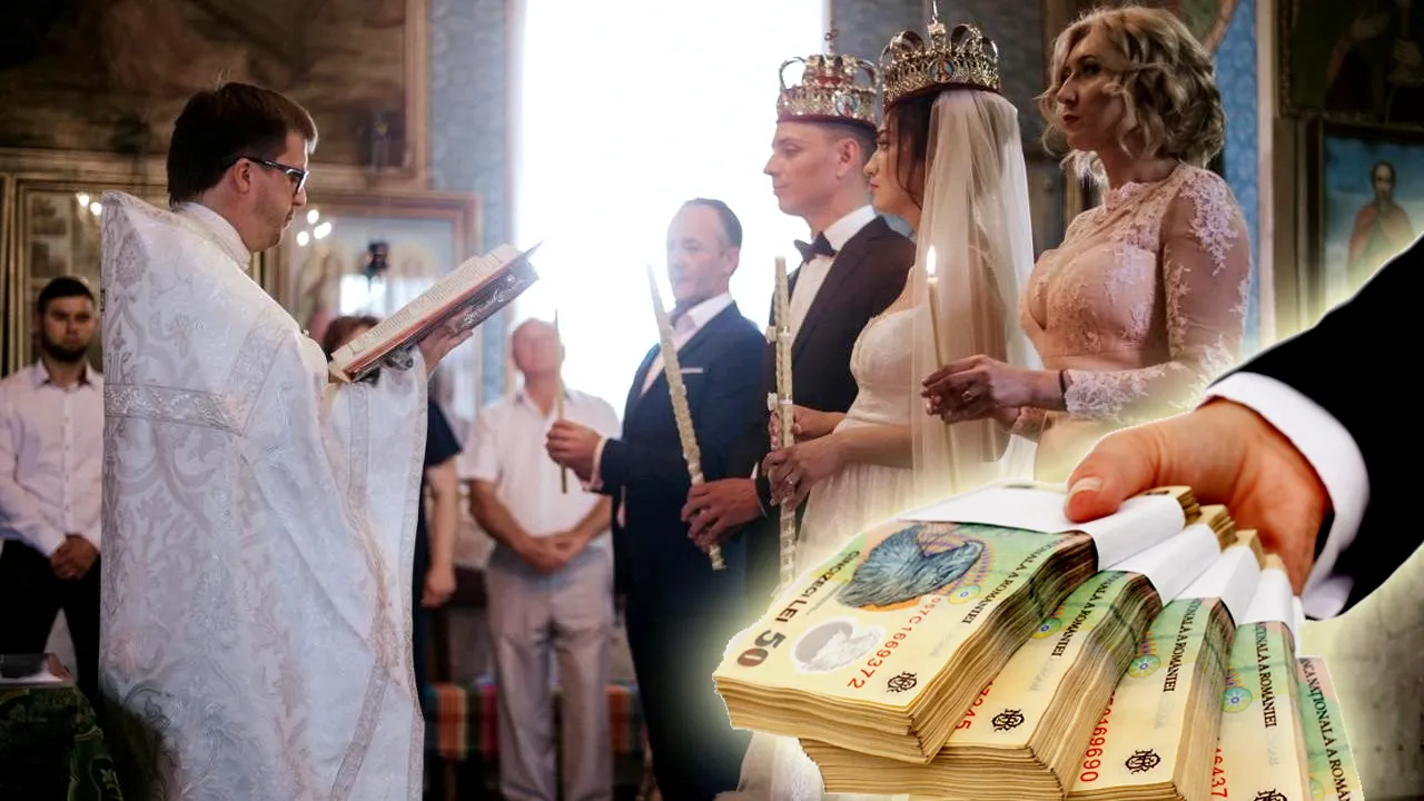 De necrezut! Câți lei primește un preot pentru o cununie religioasă în România, acum, în 2022