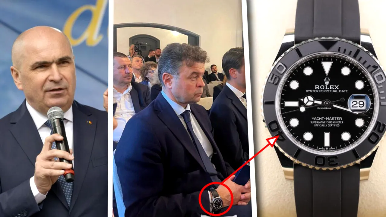 Un lider PNL a apărut la o reuniune de partid cu un ceas de aproximativ 30.000 de euro. Liberalul este un apropiat al lui Ilie Bolojan