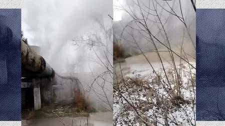 VIDEO | Avarie majoră la rețeaua de termoficare din Capitală. 1.100 de blocuri, fără apă caldă și căldură / Nicușor Dan, acuzat de „indolență”