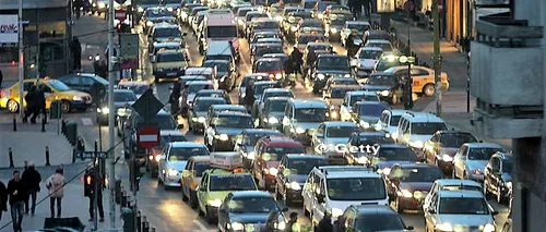 Bucureștiul, unul dintre cele mai AGLOMERATE orașe din Uniunea Europeană! Anual, bucureștenii pierd în trafic mai mult de o săptămână