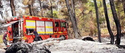 Pompierii români luptă pentru a șasea zi la rând cu incendiile din Grecia | FOTO