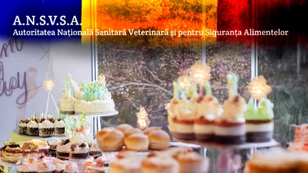 Avertisment ANSVSA: „Vânzarea în mediul online a prăjiturilor, cozonacilor sau a oricăror produse alimentare de către persoane neînregistrate este o activitate ilegală”. Salmonella, Listeria sau alte microorganisme periculoase pot cauza toxiinfecții grave