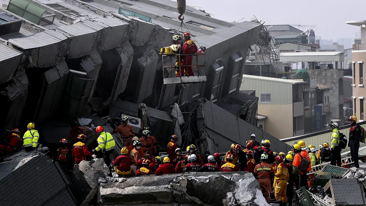 Cutremurul din Taiwan: numărul morților aproape s-a dublat de la ultimul bilanț