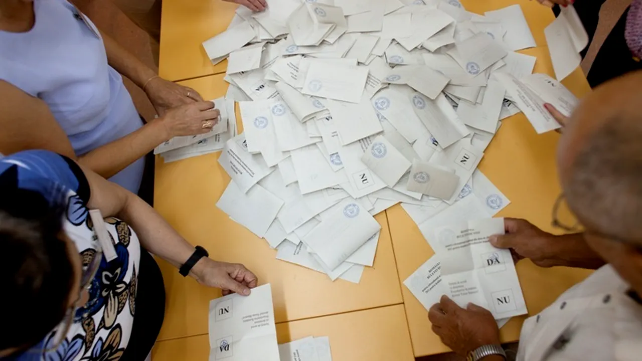 Mehedinți: Peste 7.700 de persoane n-ar fi trebuit incluse pe listele electorale de la referendum