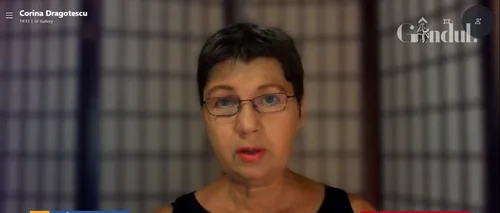 GÂNDUL LIVE. Corina Drăgotescu, jurnalist român stabilit în SUA: Eu cred în existența COVID, dar politicienii nu îi pot ignora pe cei care nu cred | VIDEO