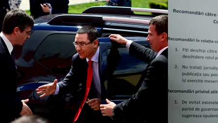 Într-un document de uz intern, Ponta le-a trasat pesediștilor noile REGULI DE COMPORTAMENT: „Fără aroganță!