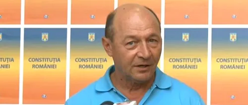 Băsescu: În această campanie eu nu apăr un scaun, am de apărat România europeană