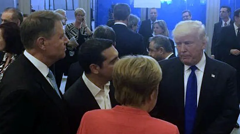 Klaus Iohannis, primele declarații după un Summit NATO special: a discutat, pentru prima dată, cu Donald Trump și cu Emmanuel Macron