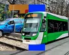 STB va cere despăgubiri de la vinovatul accidentului care a blocat tramvaiul 41 timp de aproape o oră: Ne vom adresa Brigăzii Rutiere