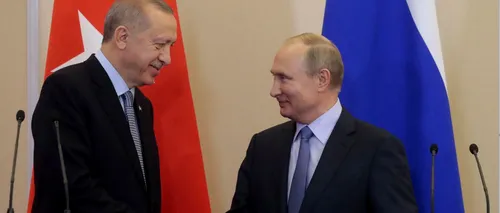 CONVORBIRE telefonică între Erdogan și Putin, la un an de la declanşarea ofensivei ruse în Ucraina. Președintele turc a îndemnat la o „pace echitabilă”
