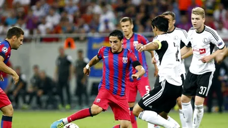 LEGIA - STEAUA 2-2. Campioana României este în grupele CHAMPIONS LEAGUE