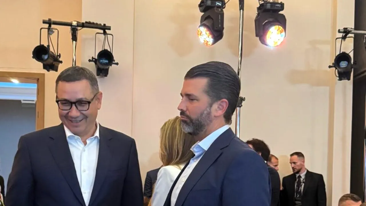 Victor Ponta a dezvăluit temele de dezbatere de la întâlnirea cu Donald Trump Jr.